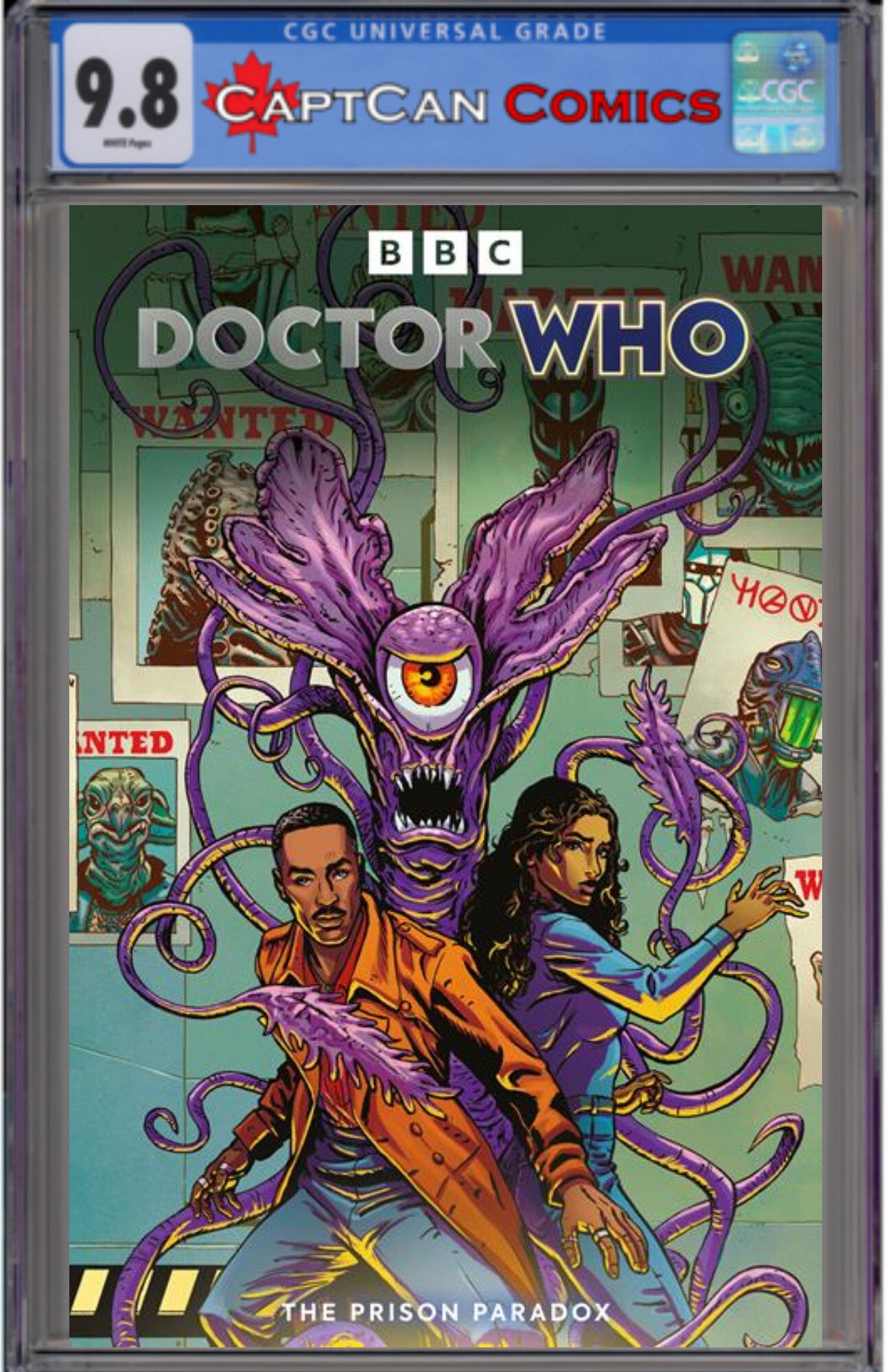 DOCTOR WHO THE PRISON PARADOX #2 (OF 4) CVR C SAMI KIVELA HOMAGE COVER VAR