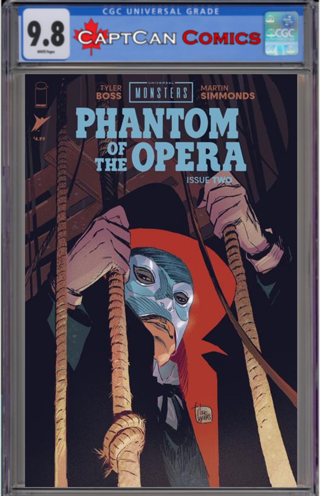 UNIVERSAL MONSTERS PHANTOM OF THE OPERA #2 (OF 4) CVR B LEE WEEKS VAR