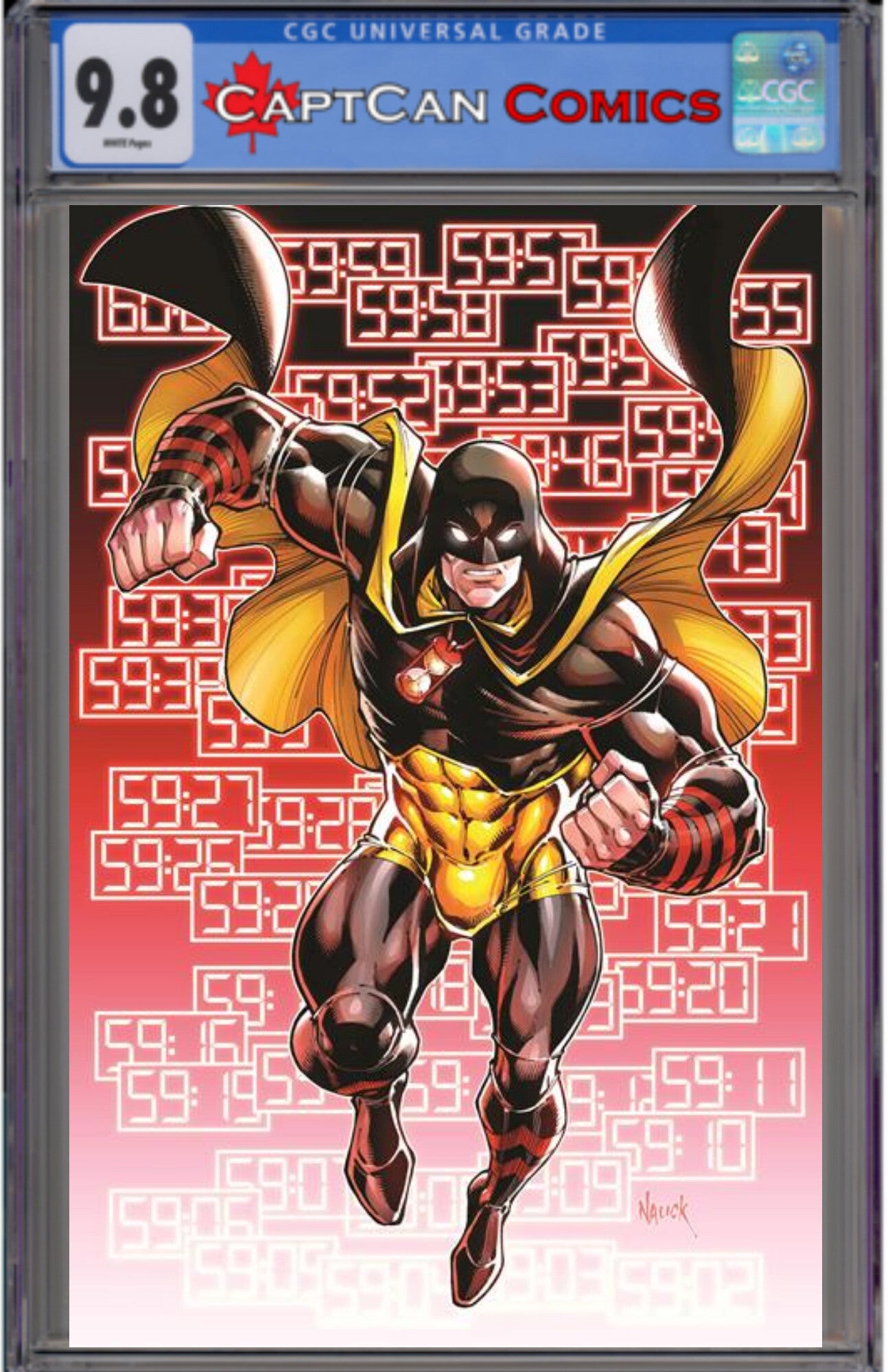 JSA #7 CVR D TODD NAUCK CARD STOCK VAR