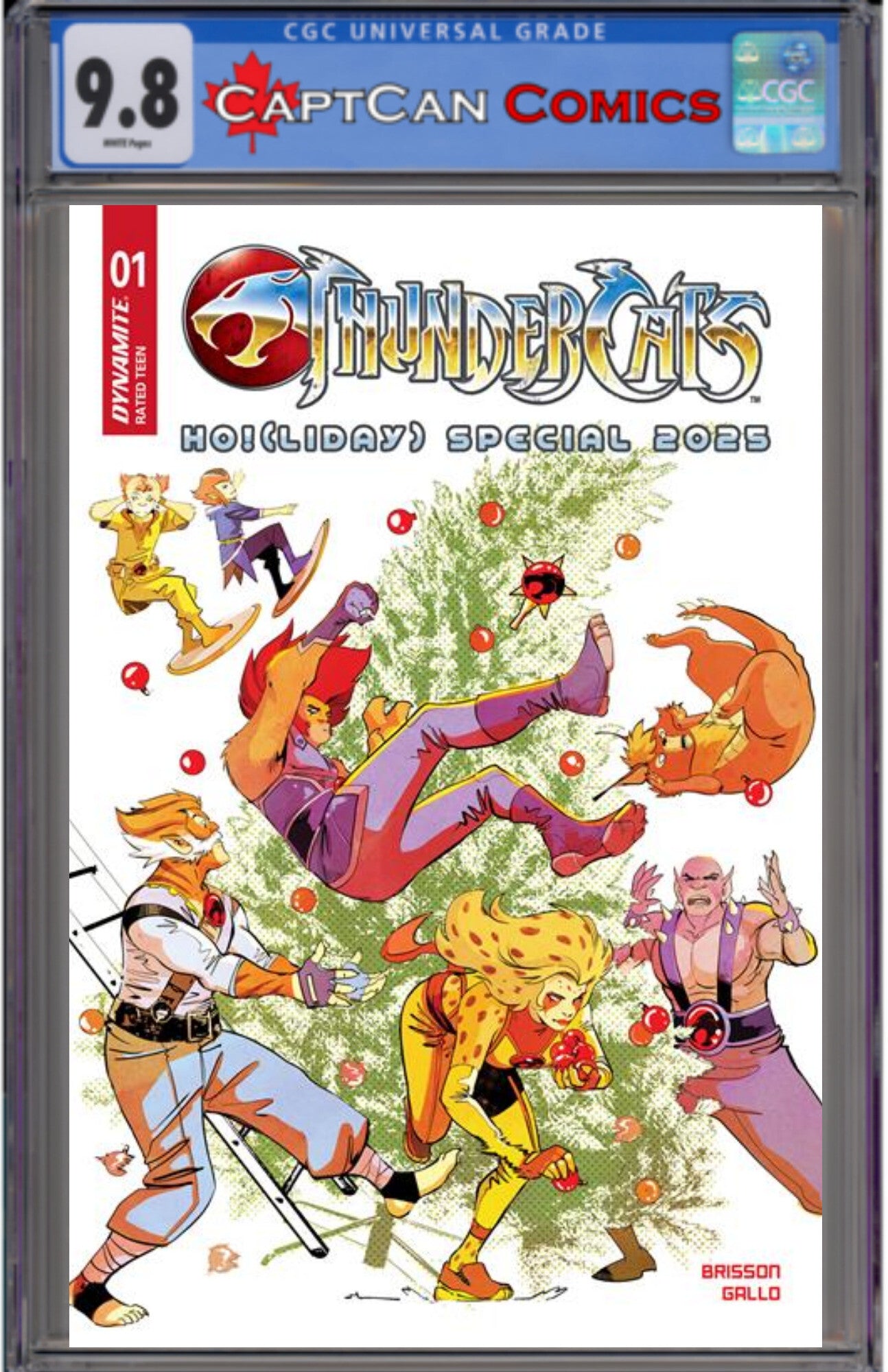 THUNDERCATS HO!(LIDAY) SPECIAL 2025 #1 (ONE SHOT) CVR A SEBASTIAN PIRIZ