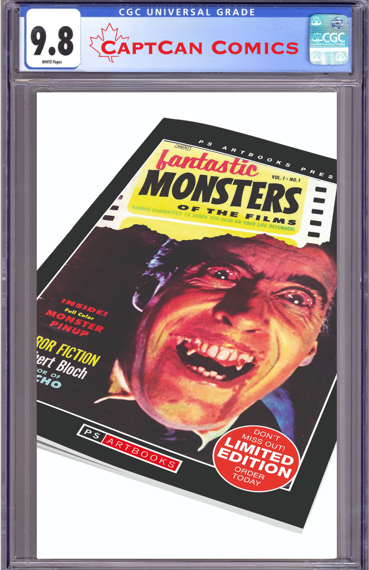 PS ARTBOOKS MAGAZINE FANTASTIC MONSTERS OF THE FILMS #1