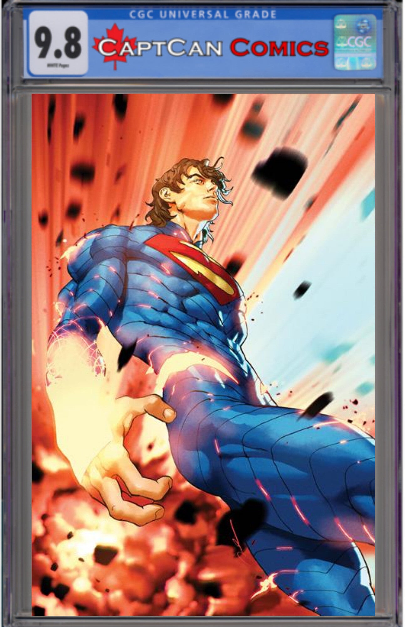 ABSOLUTE SUPERMAN #16 CVR B GERALD PAREL CARD STOCK VAR