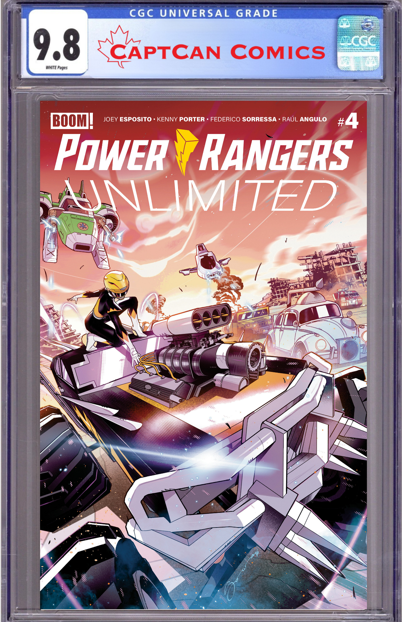POWER RANGERS UNLIMITED #4 A MAIN (DRESSED, SORRESSA)