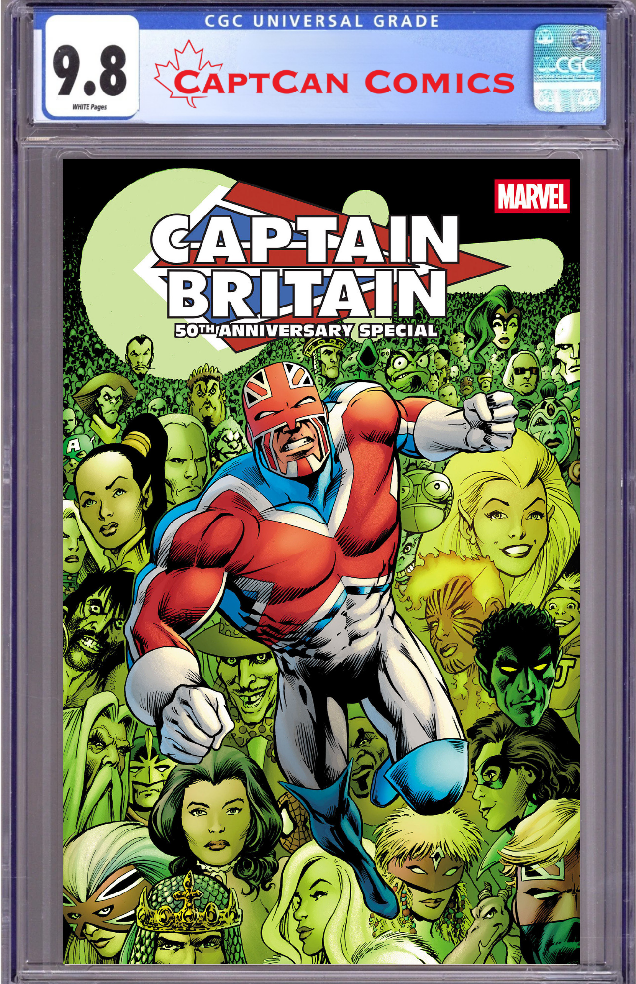 CAPTAIN BRITAIN 50TH ANNIVERSARY SPECIAL #1