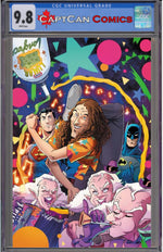 BATMAN SUPERMAN WEIRD AL WORLDS WEIRDEST #1 (ONE SHOT) CVR A DAN SCHOENING thumbnail