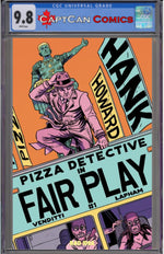 HANK HOWARD PIZZA DETECTIVE THE FAIR PLAY #1 (ONE SHOT) CVR A DAVID LAPHAM thumbnail