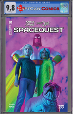 SPACE GHOST JONNY QUEST SPACE QUEST #1 CVR F SPEARS FOIL (C: thumbnail