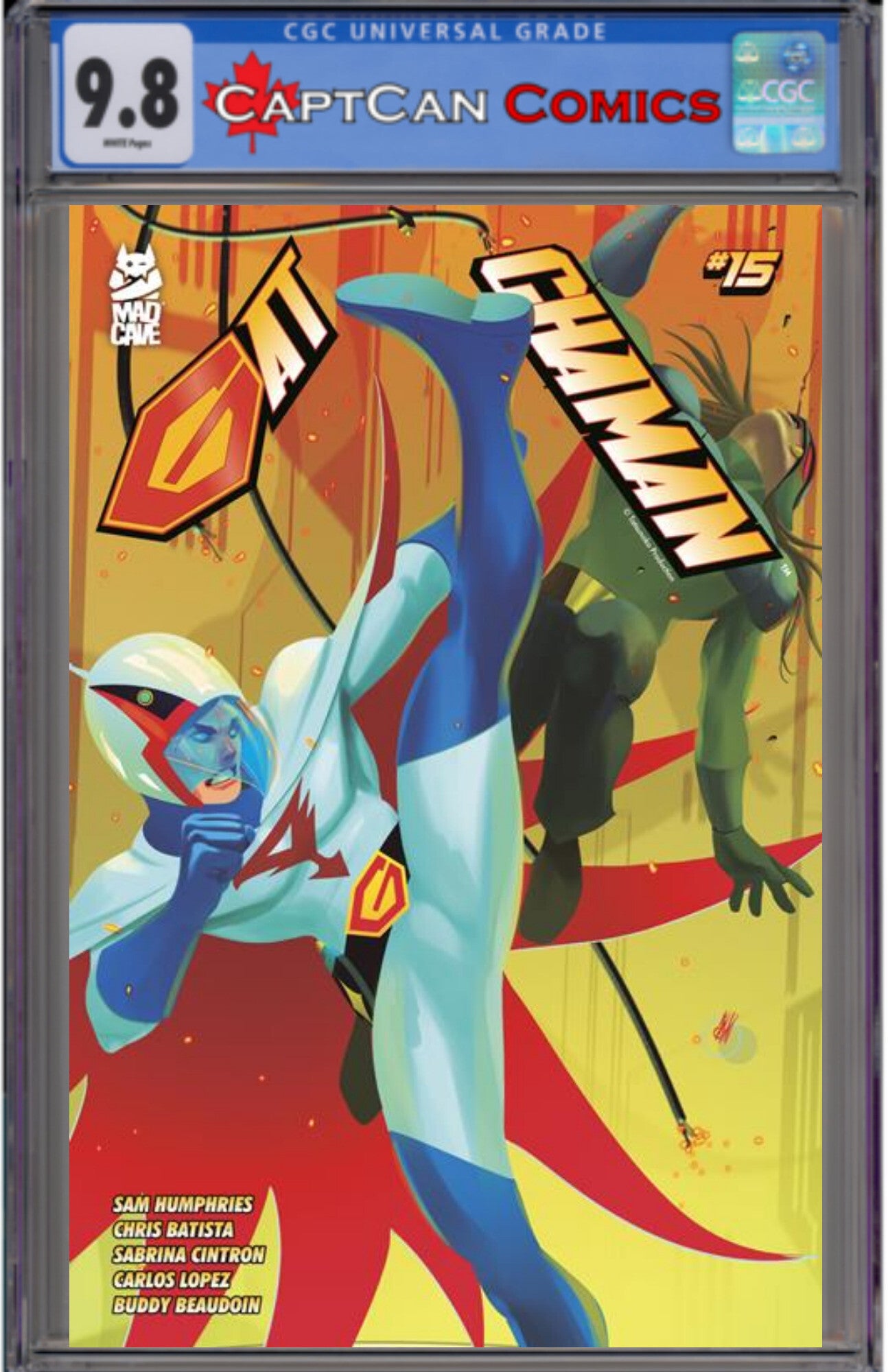 GATCHAMAN #15 CVR A INAKI MIRANDA