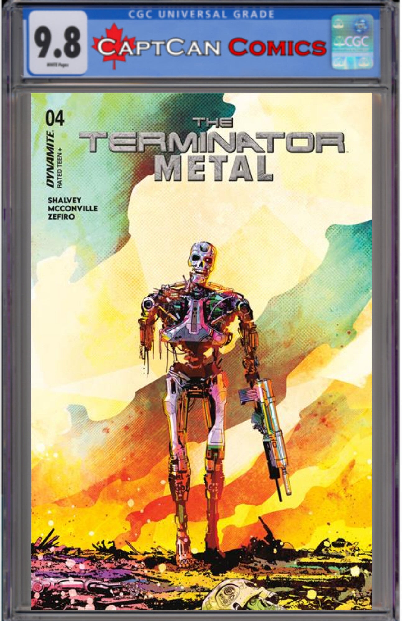 TERMINATOR METAL #4 CVR C SEBASTIAN PIRIZ VAR