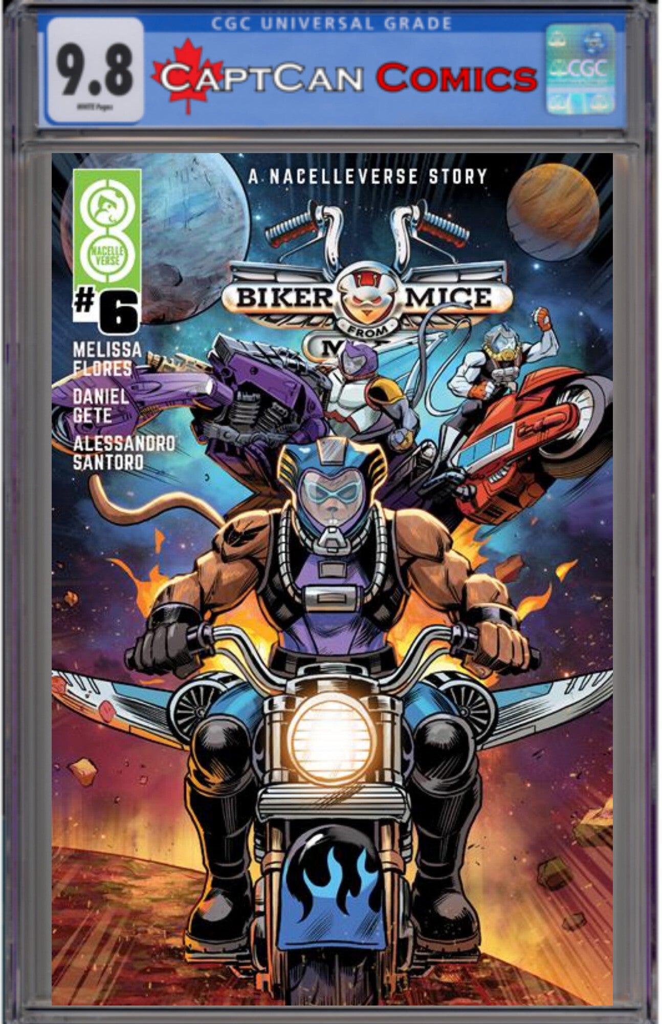 BIKER MICE FROM MARS (2025) #6 CVR B PATRICK SPAZIANTE HANDBOOK VAR