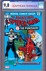 DF AMAZING SPIDERMAN #129 FACSIMILE EDITION BLUE FOIL VARIANT CGC GRADED ALLOCATIONS MAY OCCUR thumbnail