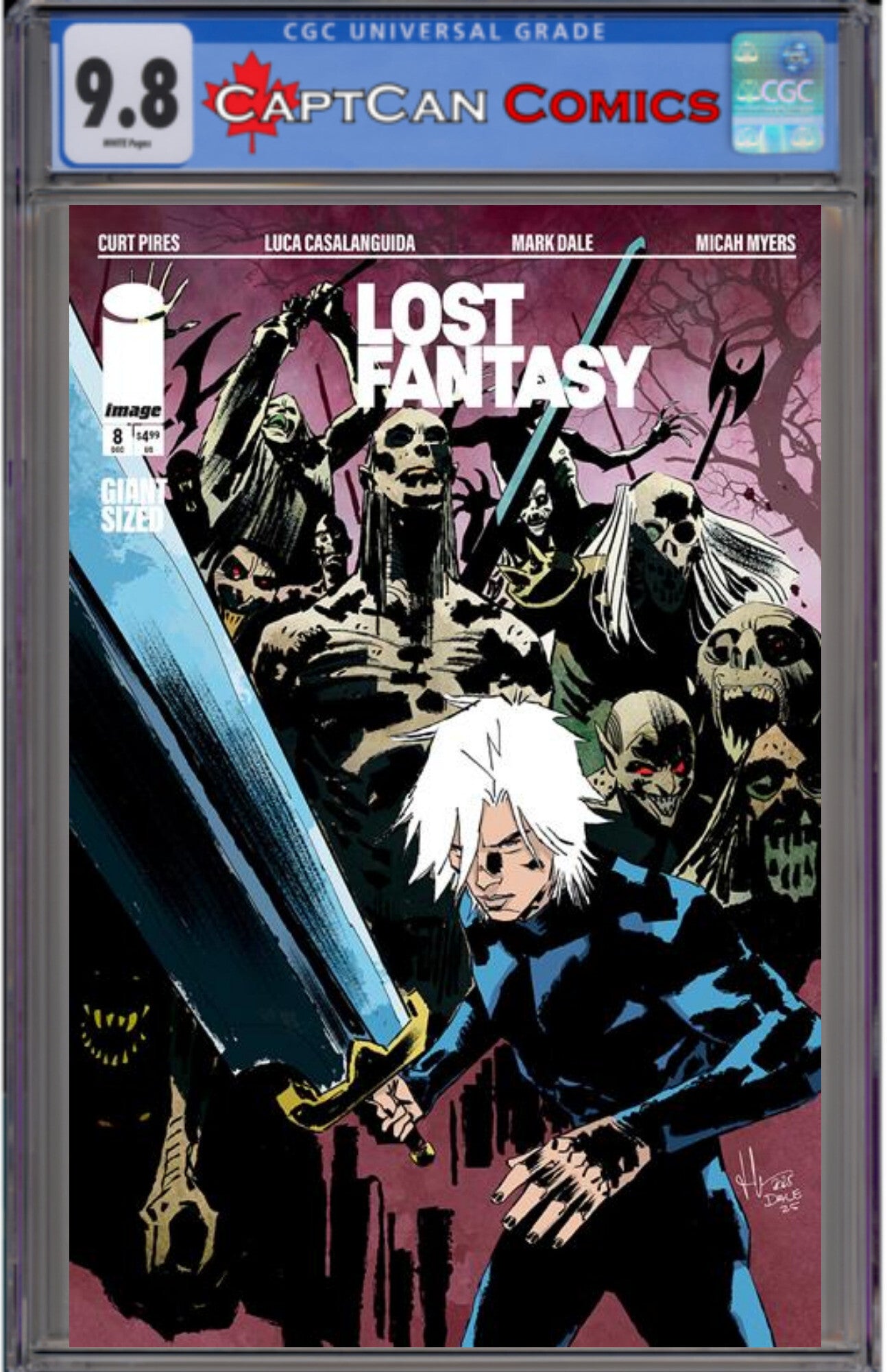 LOST FANTASY #8 CVR B LUCA CASALANGUIDA VAR