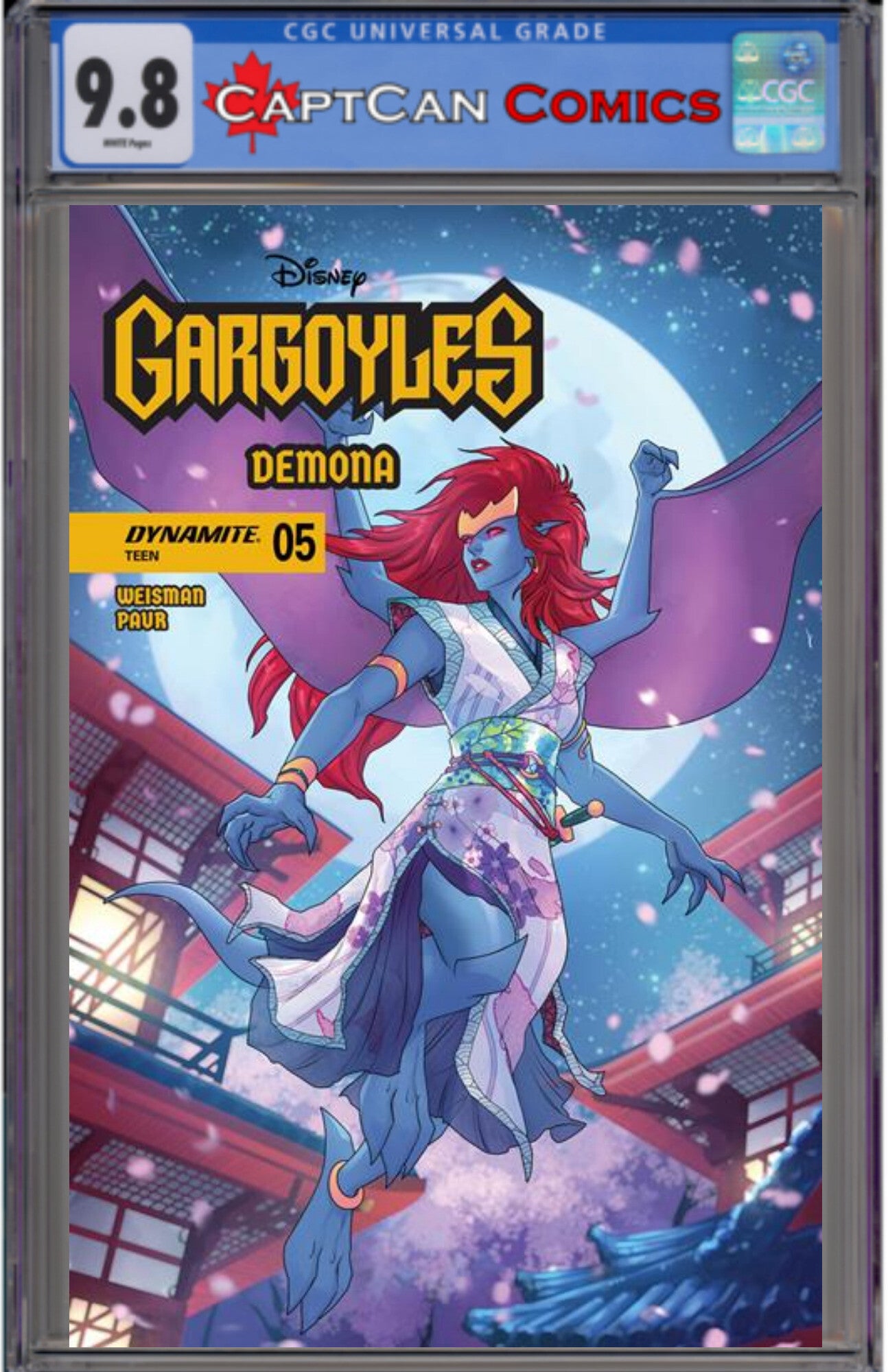 GARGOYLES DEMONA #5 CVR A MEGHAN HETRICK