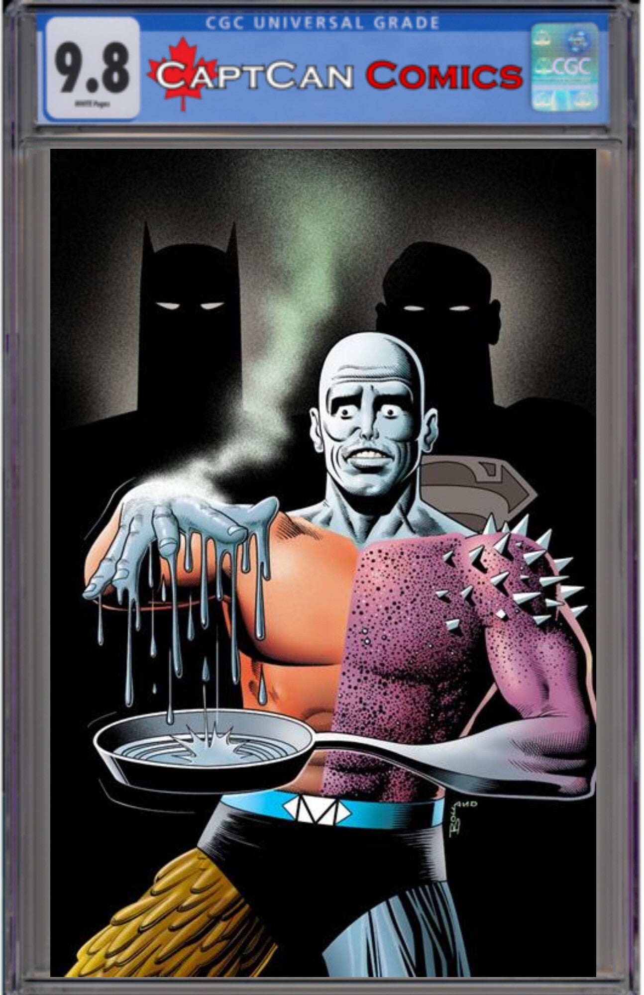 JUSTICE LEAGUE UNLIMITED #17 CVR C BRIAN BOLLAND CARD STOCK VAR