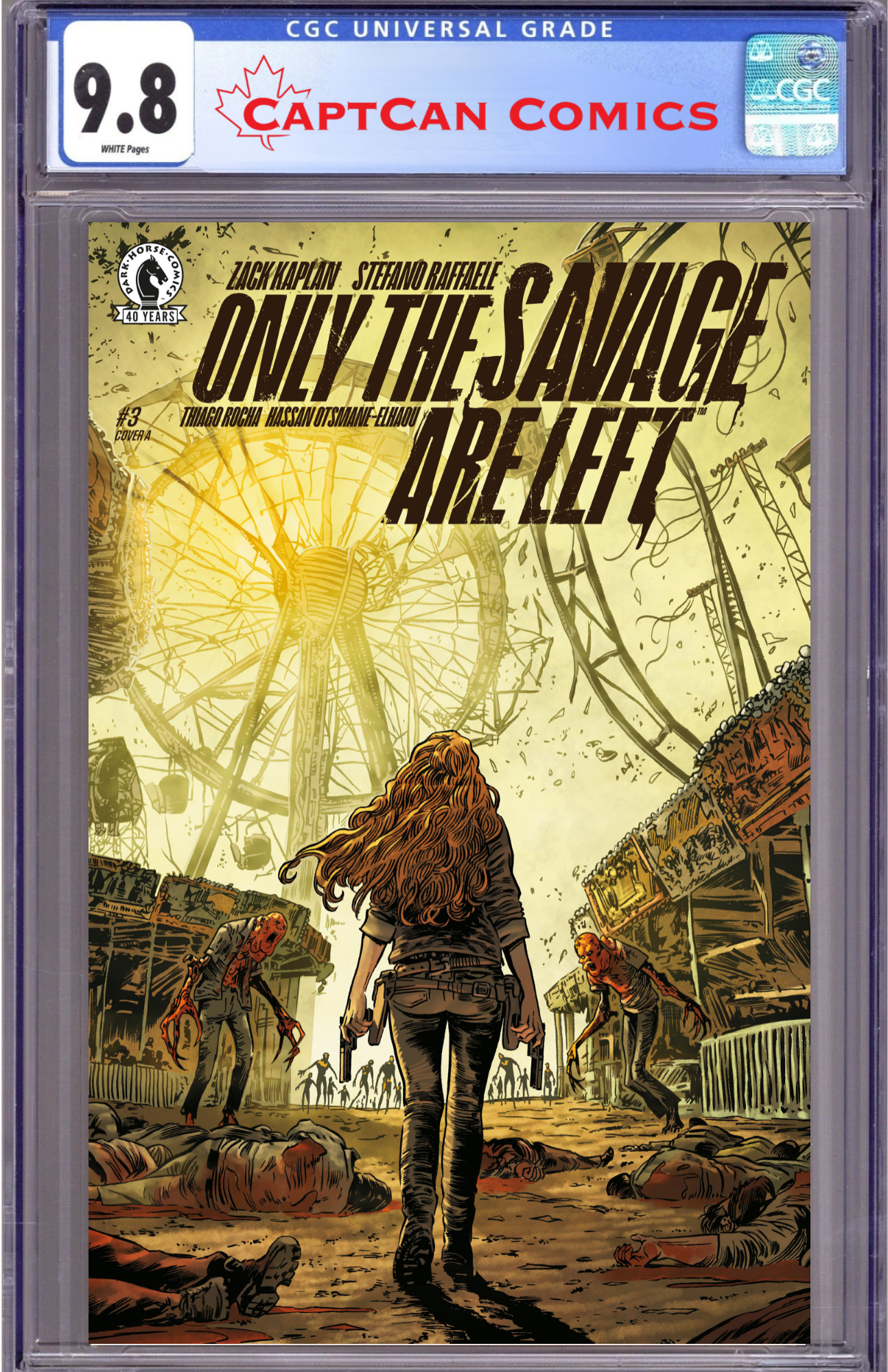 ONLY THE SAVAGE ARE LEFT #3 (CVR A) (STEFANO RAFFAELE)