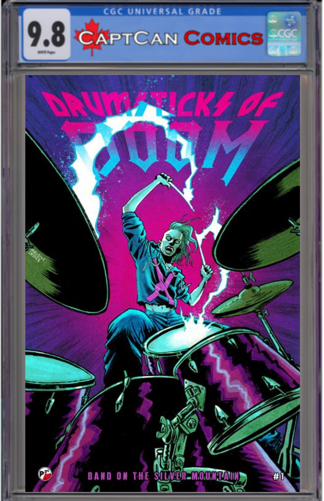DRUMSTICKS OF DOOM BAND ON THE SILVER MOUNTAIN #1 (OF 3) CVR B 5 COPY DAVE CHISHOLM UNLOCK VAR