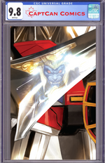 MIGHTY MORPHIN POWER RANGERS (2026) #5 C MEGAZORD CARD STOCK CONNECTING VARIANT (FULL ART, MERCADO) thumbnail