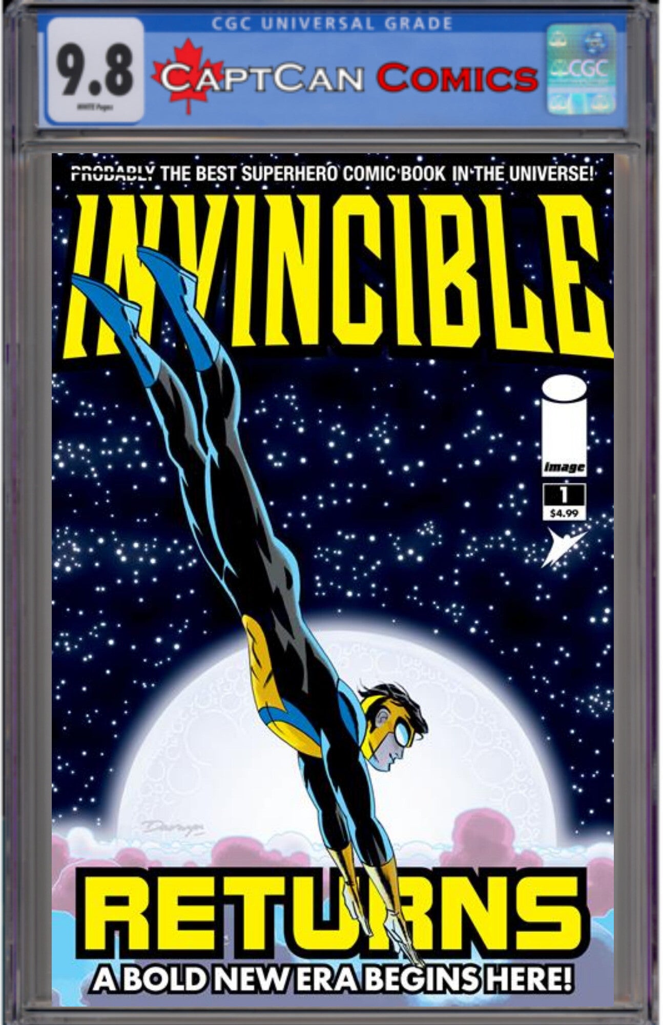 INVINCIBLE RETURNS FACSIMILE EDITION #1 CVR C DARWYN COOKE VAR