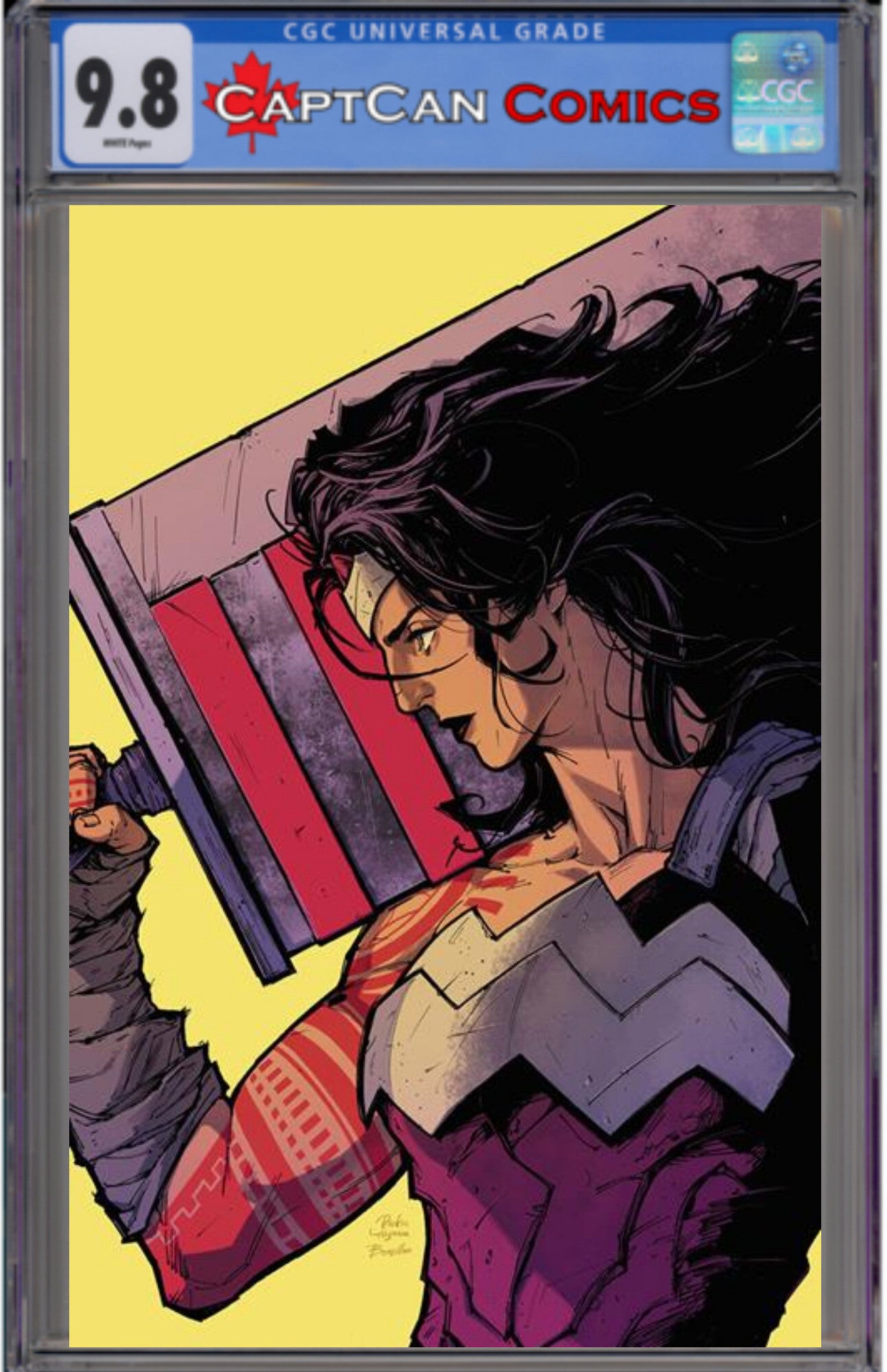 ABSOLUTE WONDER WOMAN #12 Second Printing Cvr B Rickie Yagawa Card Stock Var