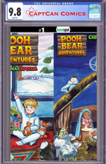 POOH BEAR ADVENTURES CHRISTMAS SPECIAL #1 (ONE SHOT) CVR D TESSA ROSE HOLOFOIL FLIP VAR thumbnail