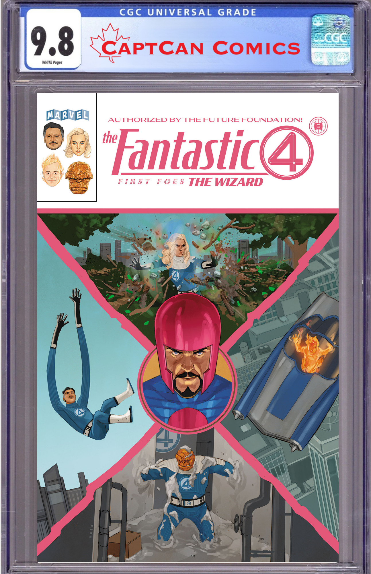 FANTASTIC FOUR: FIRST FOES - THE WIZARD #1 COVER A