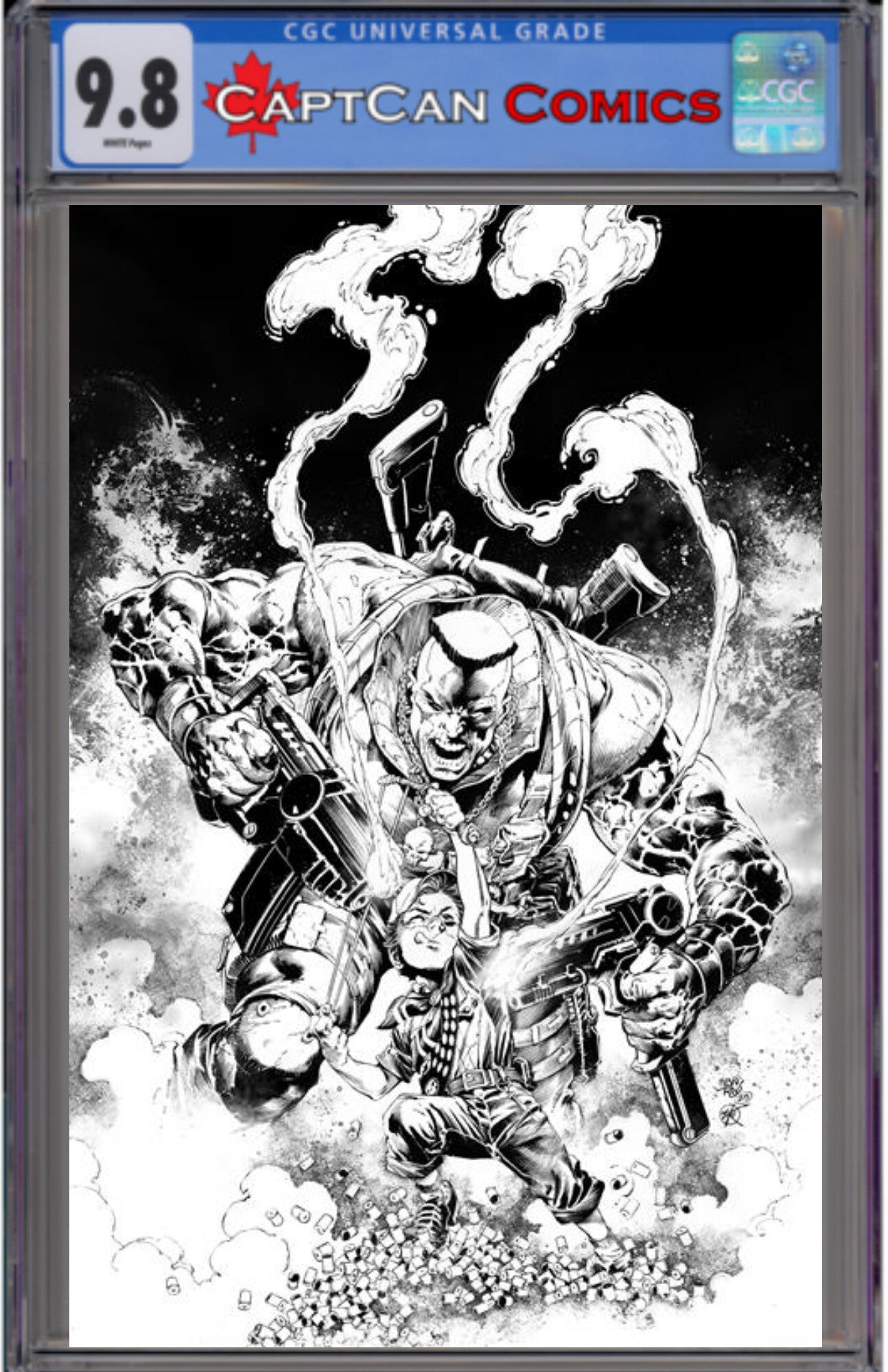 HYDE STREET #10 CVR F IVAN REIS YOUNGBLOOD TEAM UP B&W VIRGIN VAR