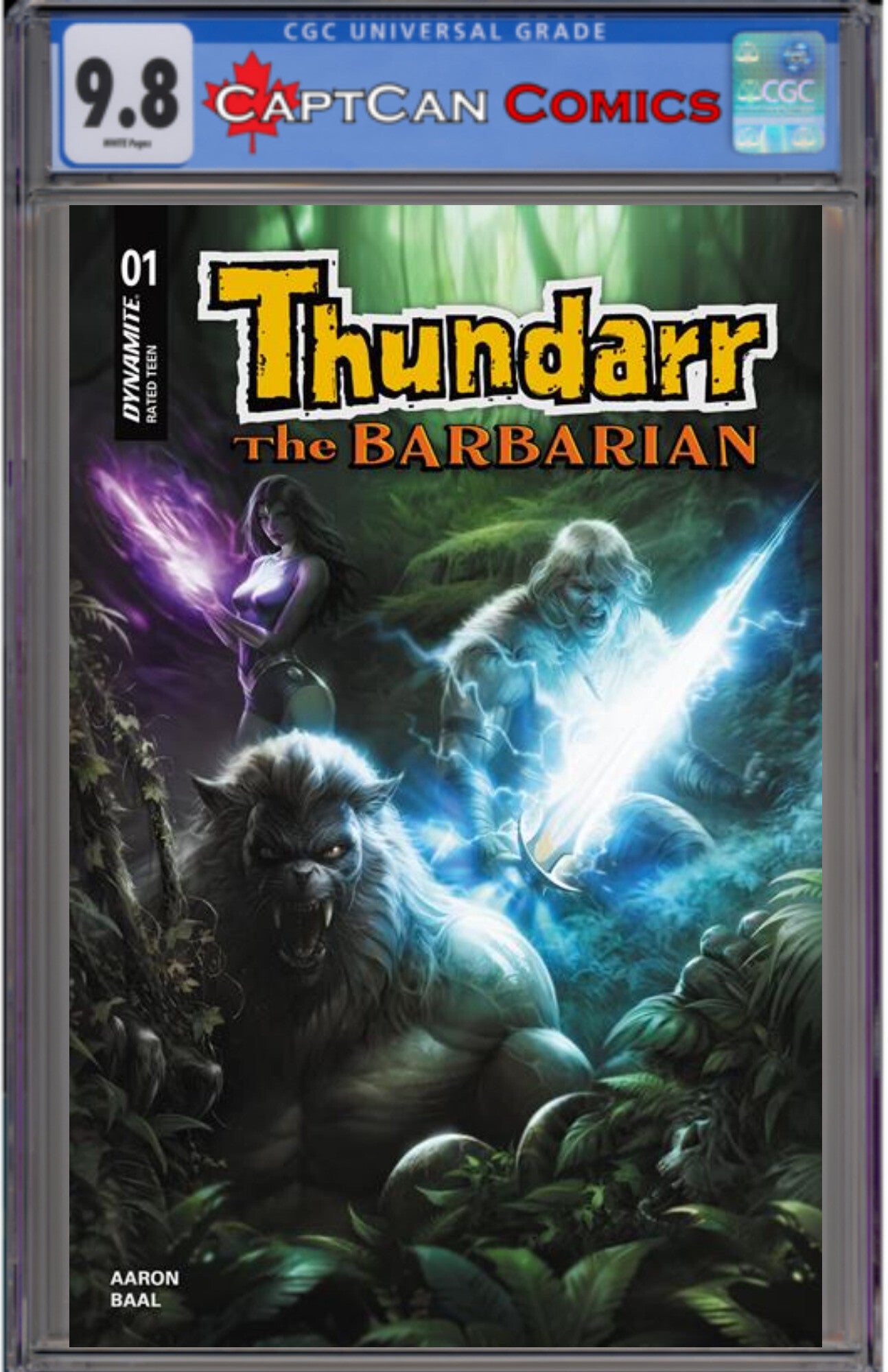 THUNDARR THE BARBARIAN #1 CVR B FRANCESCO MATTINA VAR