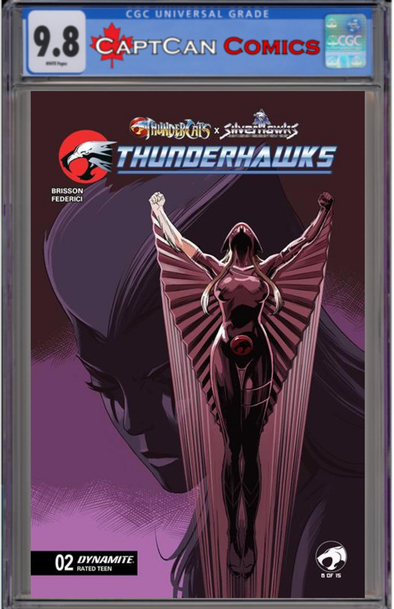 THUNDERCATS X SILVERHAWKS THUNDERHAWKS #2 CVR C MARCO FAILLA VAR
