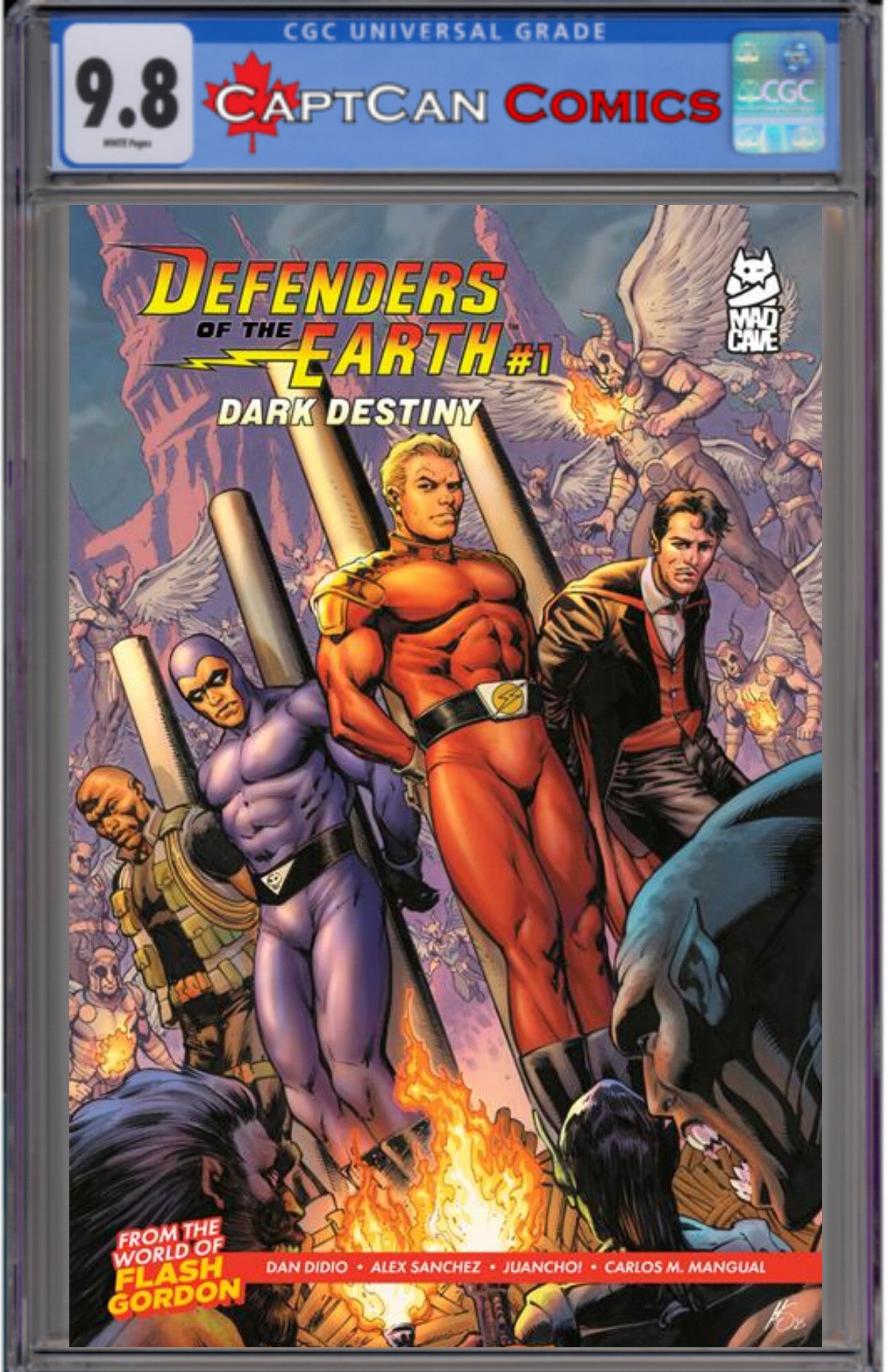 DEFENDERS OF THE EARTH DARK DESTINY #1 (OF 4) CVR A MARCO SANTUCCI