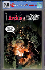 ARCHIE X ARMY OF DARKNESS #1 CVR E STUART SAYGER VAR thumbnail
