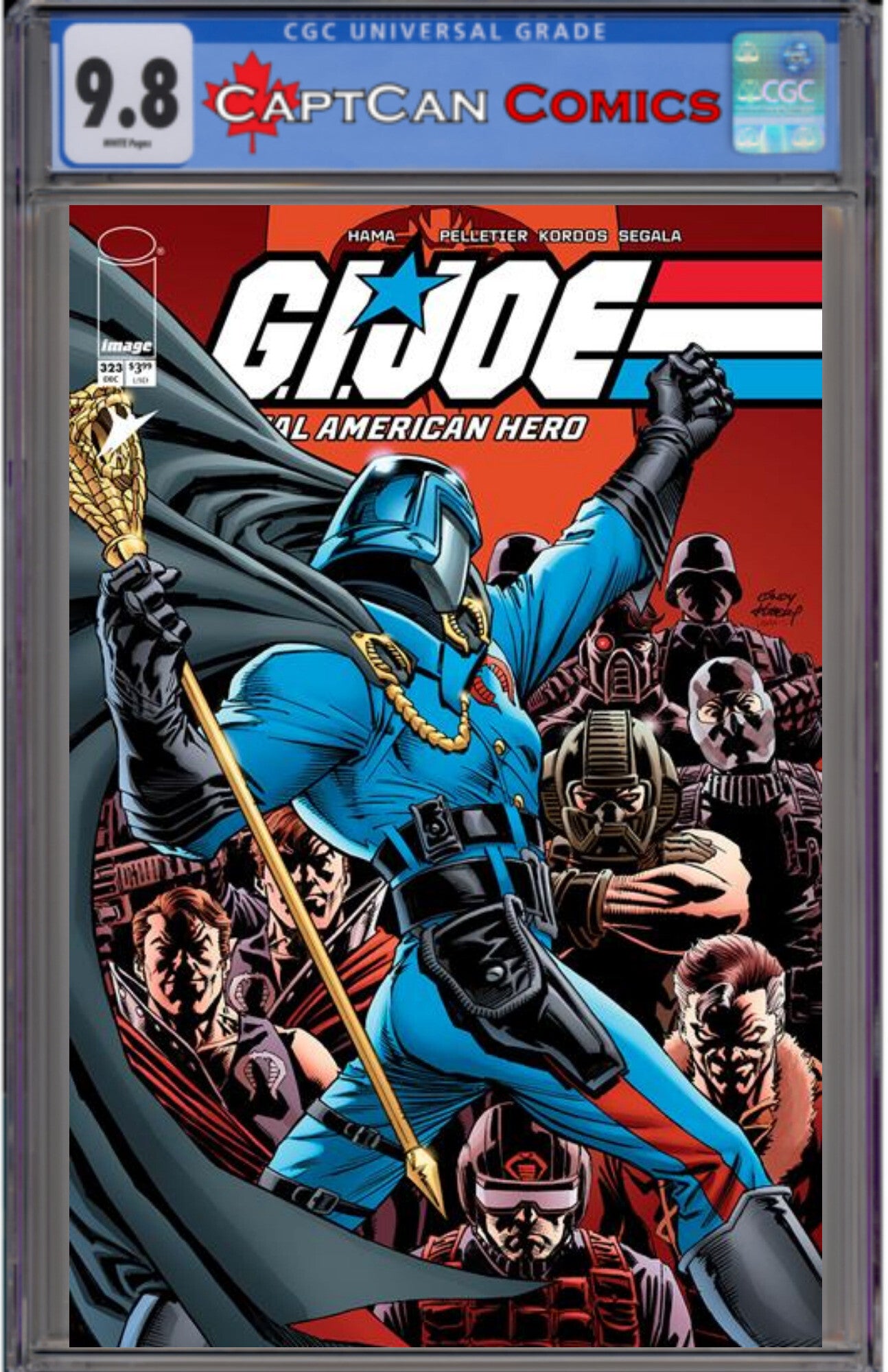 GI JOE A REAL AMERICAN HERO #323 CVR A ANDY KUBERT & LAURA MARTIN