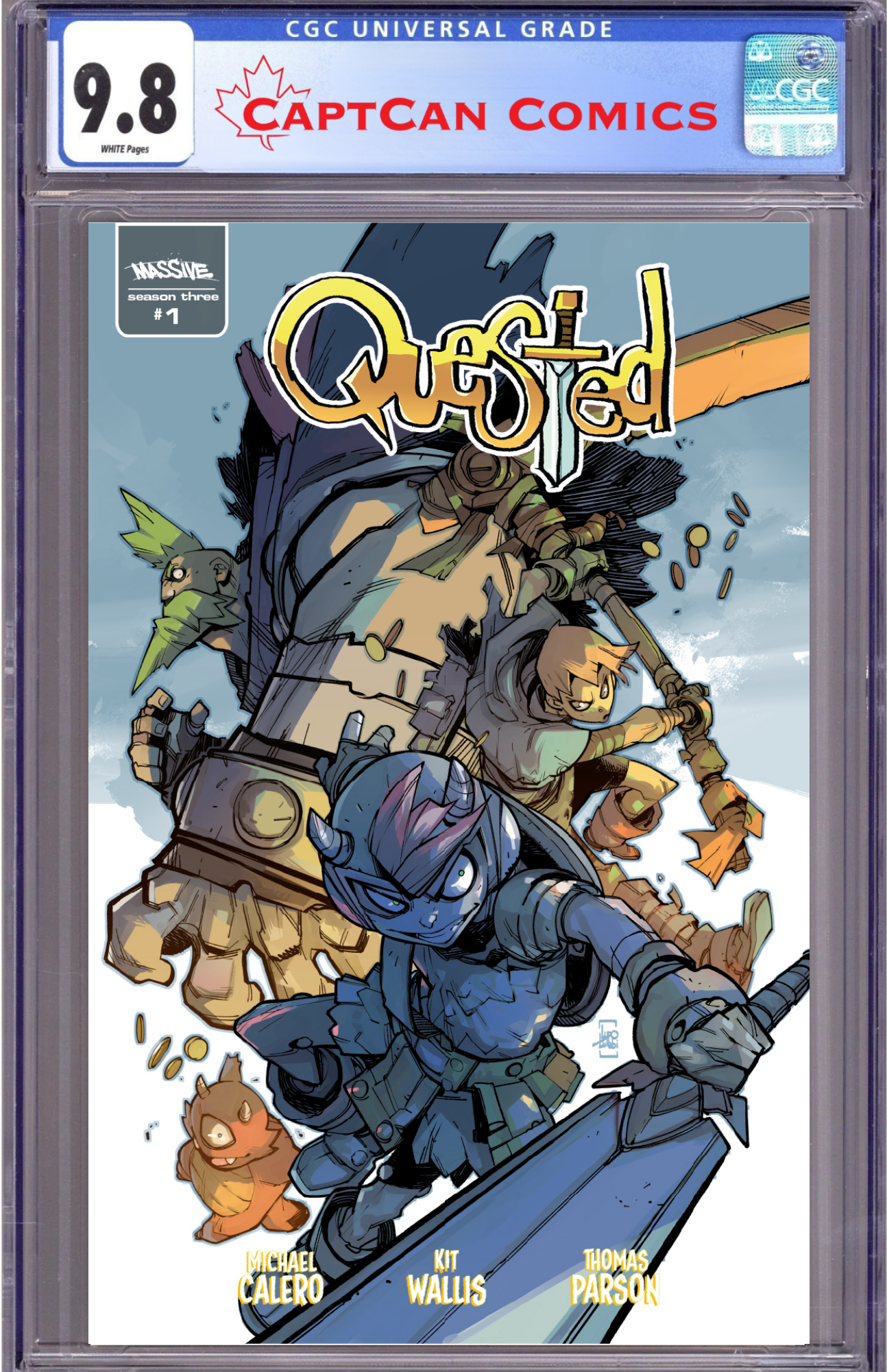 QUESTED #1 (OF 3) CVR E LUDO LULLABI FOIL VAR