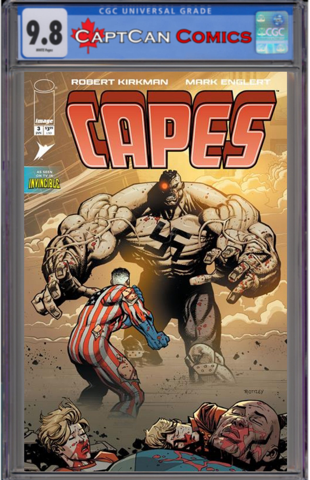 INVINCIBLE UNIVERSE CAPES #3 CVR A RYAN OTTLEY & DAVE MCCAIG
