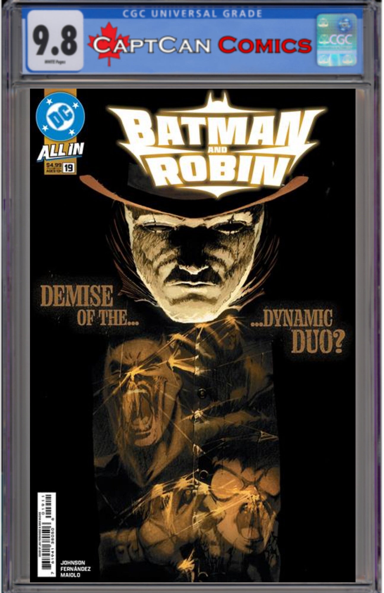 BATMAN AND ROBIN #19 CVR A JAVIER FERNANDEZ