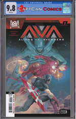 ALIENS VS AVENGERS #1 (OF 4) 3RD PTG ESAD RIBIC VAR thumbnail