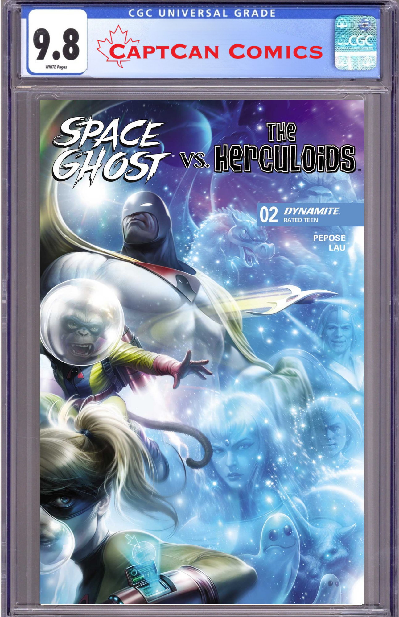 SPACE GHOST VS THE HERCULOIDS #2 CVR A FRANCESCO MATTINA