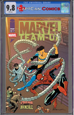 MARVEL TEAMUP #14 FACSIMILE EDITION CVR F ALEX SAVIUK & DAVE MCCAIG VAR thumbnail