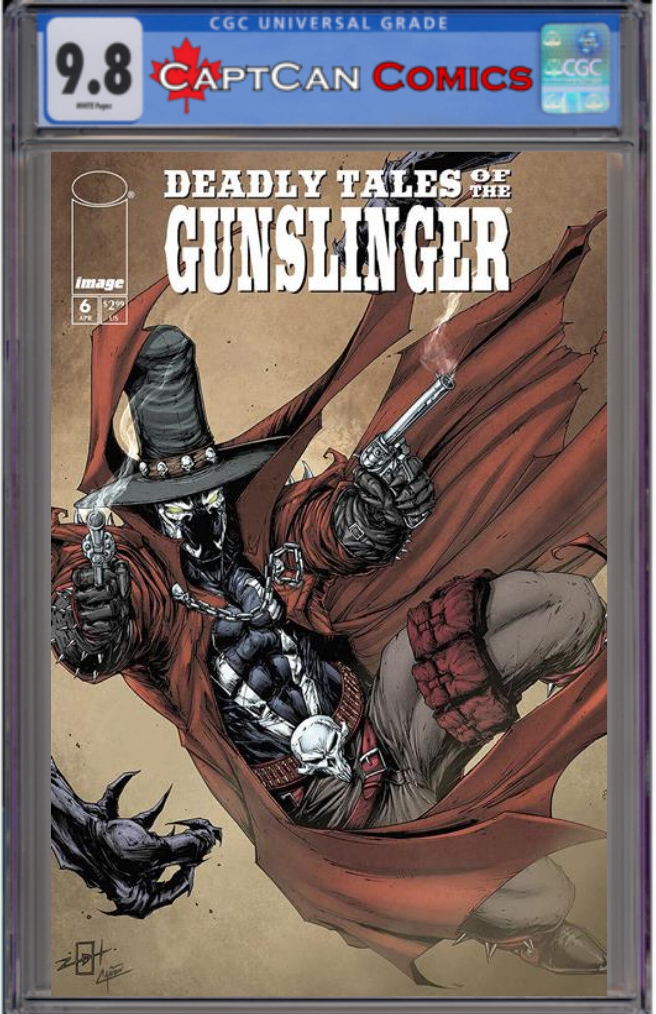 DEADLY TALES OF THE GUNSLINGER SPAWN #6 CVR A JONATHAN URIBE