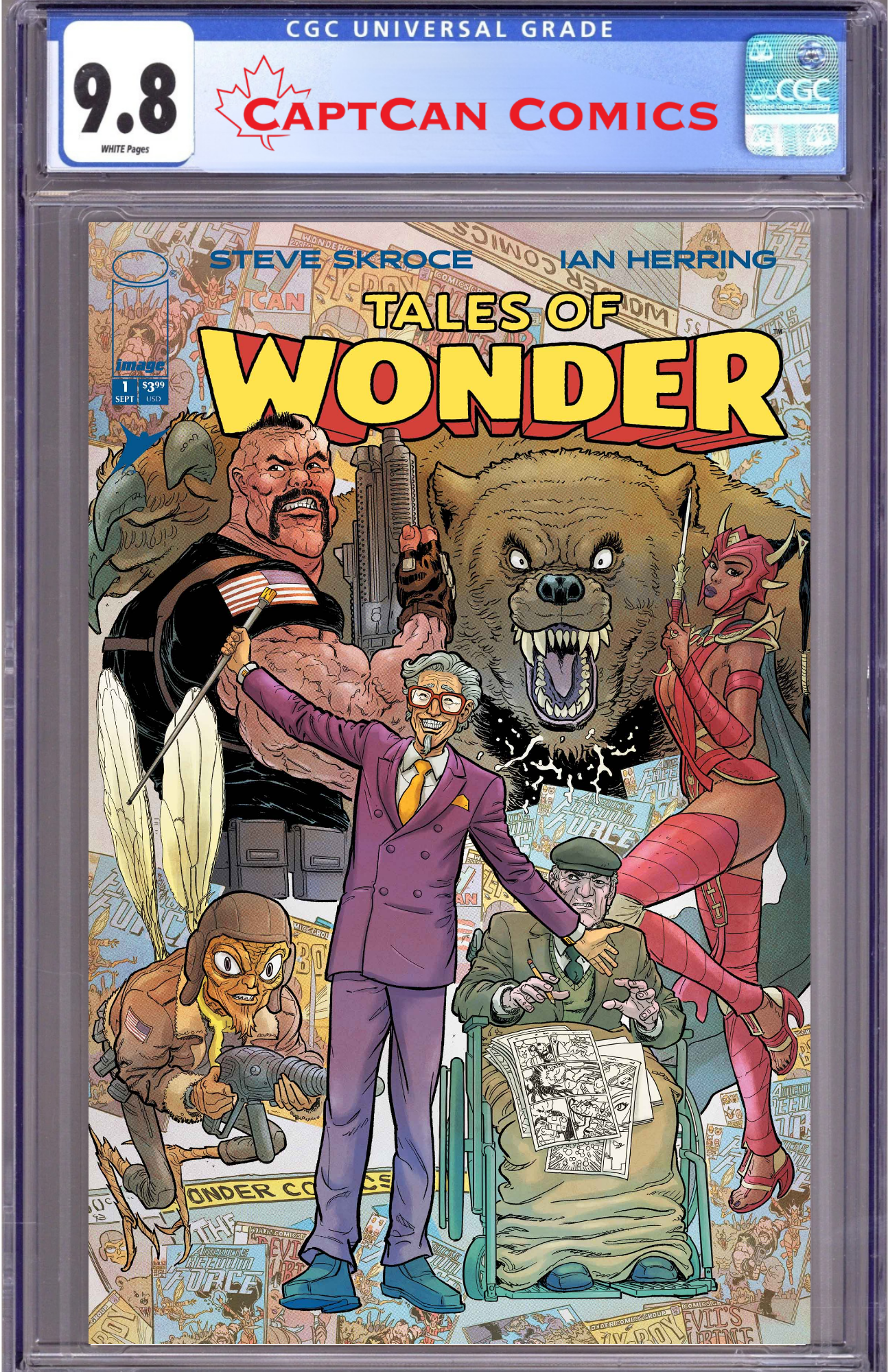TALES OF WONDER #1 (OF 5) CVR A STEVE SKROCE & IAN HERRING