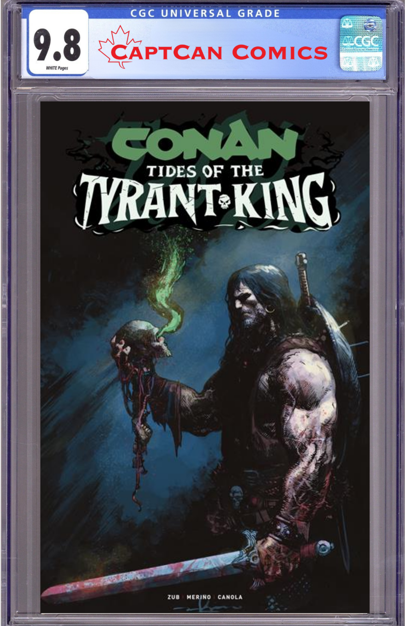 CONAN THE BARBARIAN TIDES OF THE TYRANT KING #4 (OF 4) CVR A GERARDO ZAFFINO (MR)
