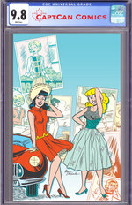ARCHIE COMICS 85TH ANNIVERSARY PRESENTS BETTY & VERONICA FASHION PAGES (ONE-SHOT) CVR D DAN DECARLO FOIL FULL ART VAR thumbnail