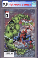 SPIDER-MAN/HULK: FIRE AND BRIMSTONE #1 MARCO CHECCHETTO 2ND PRINTING VARIANT thumbnail