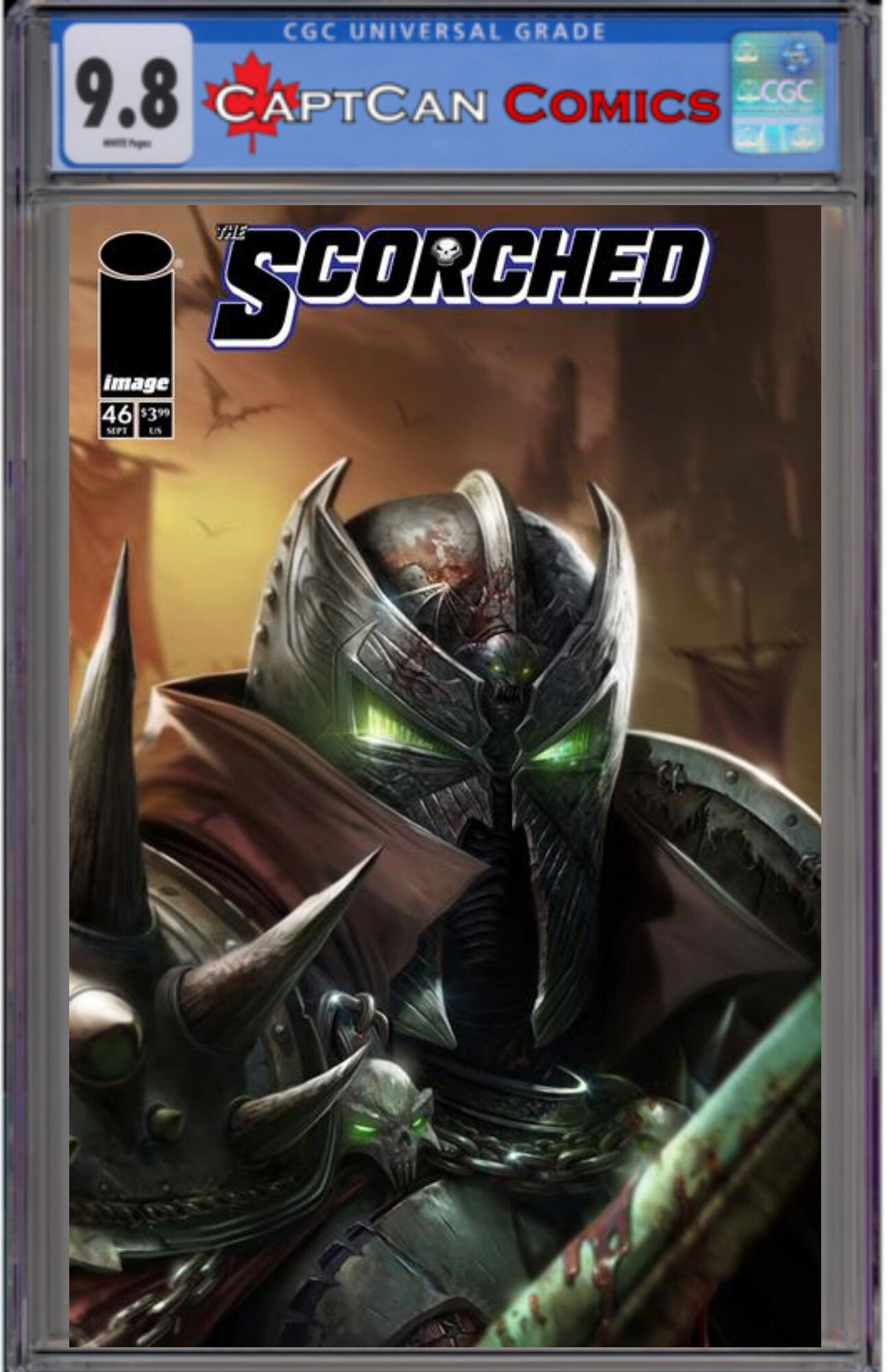 SPAWN SCORCHED #46 CVR A FRANCESCO MATTINA