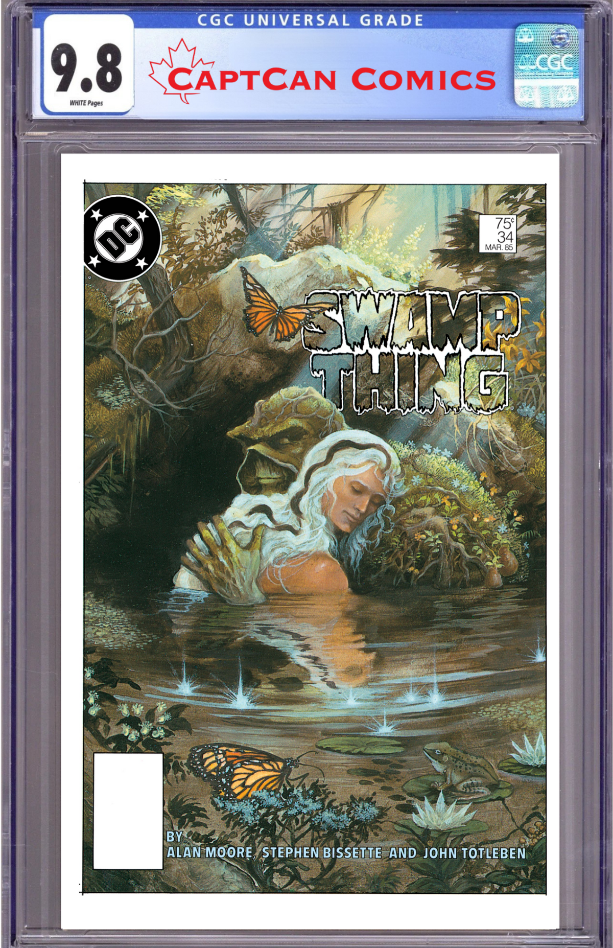SWAMP THING #34 FACSIMILE EDITION CVR A STEPHEN BISSETTE & JOHN TOTLEBEN