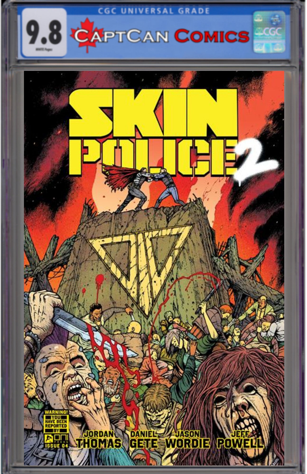 SKIN POLICE 2 #4 (OF 4) CVR A DANIEL GETE (MR)