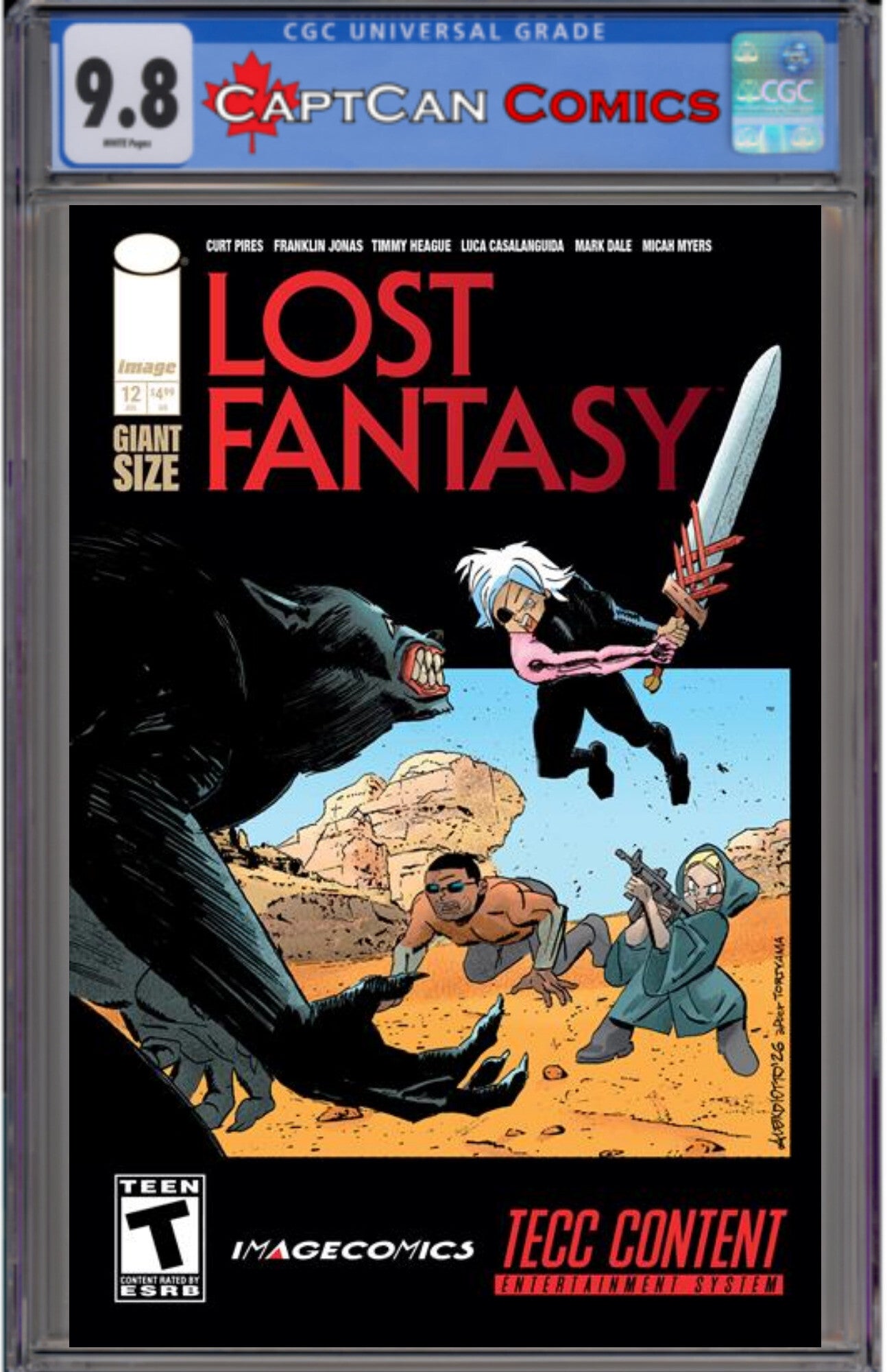 LOST FANTASY #12 CVR B ALEX DIOTTO VAR
