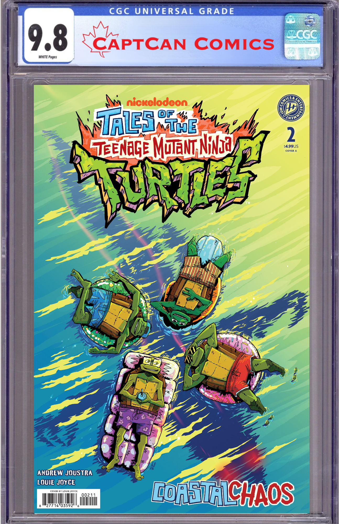 TALES OF THE TEENAGE MUTANT NINJA TURTLES: COASTAL CHAOS #2 COVER A (JOYCE)