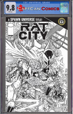 SPAWN RAT CITY #23 CVR B HARVEY TOLIBAO B&W VAR thumbnail