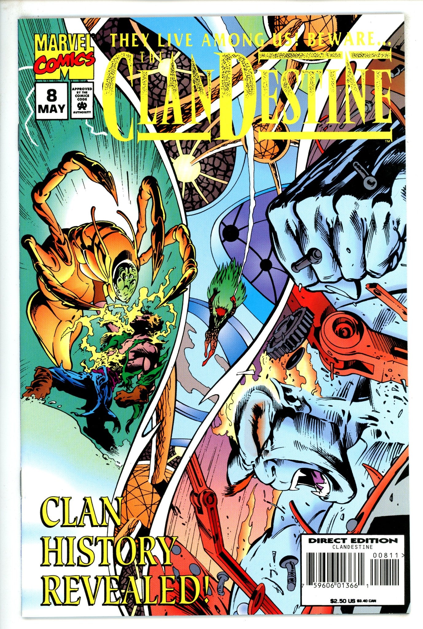 ClanDestine Vol 1 8 (1995)