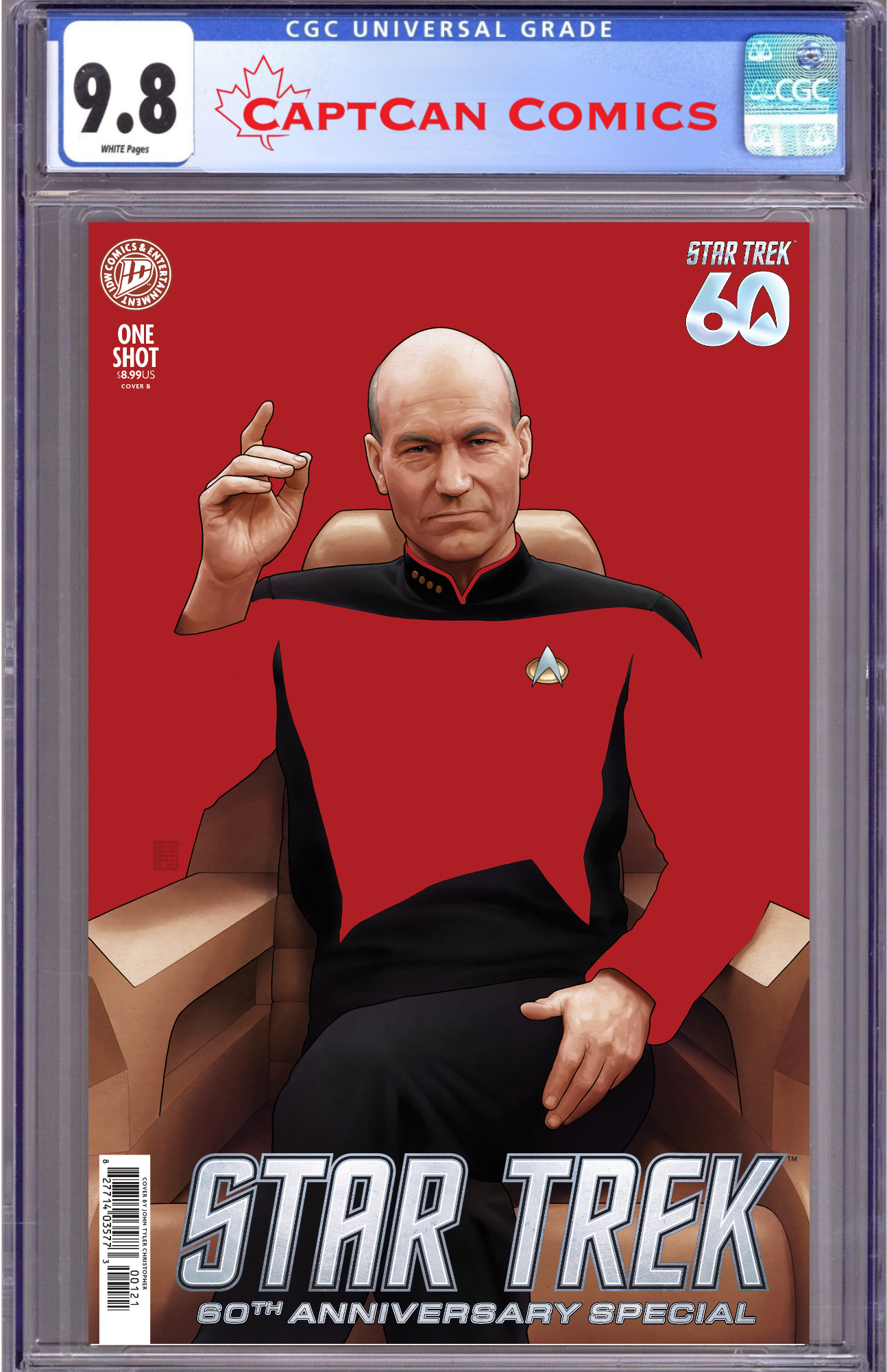 STAR TREK: 60TH ANNIVERSARY SPECIAL VARIANT B (CHRISTOPHER)